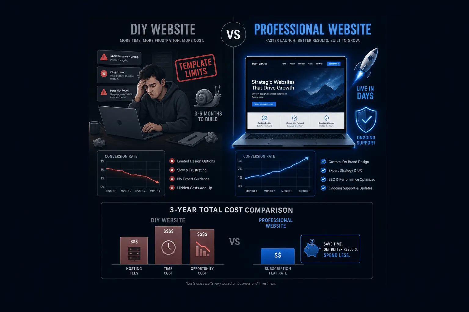 DIY Website vs. Professional: An Honest Comparison
