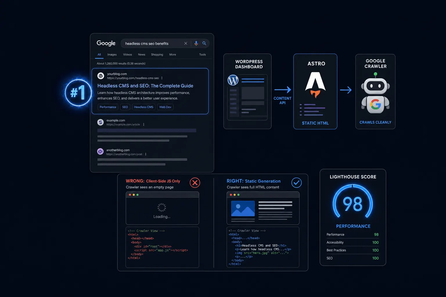 Headless CMS and SEO: What Changes, What Doesn't