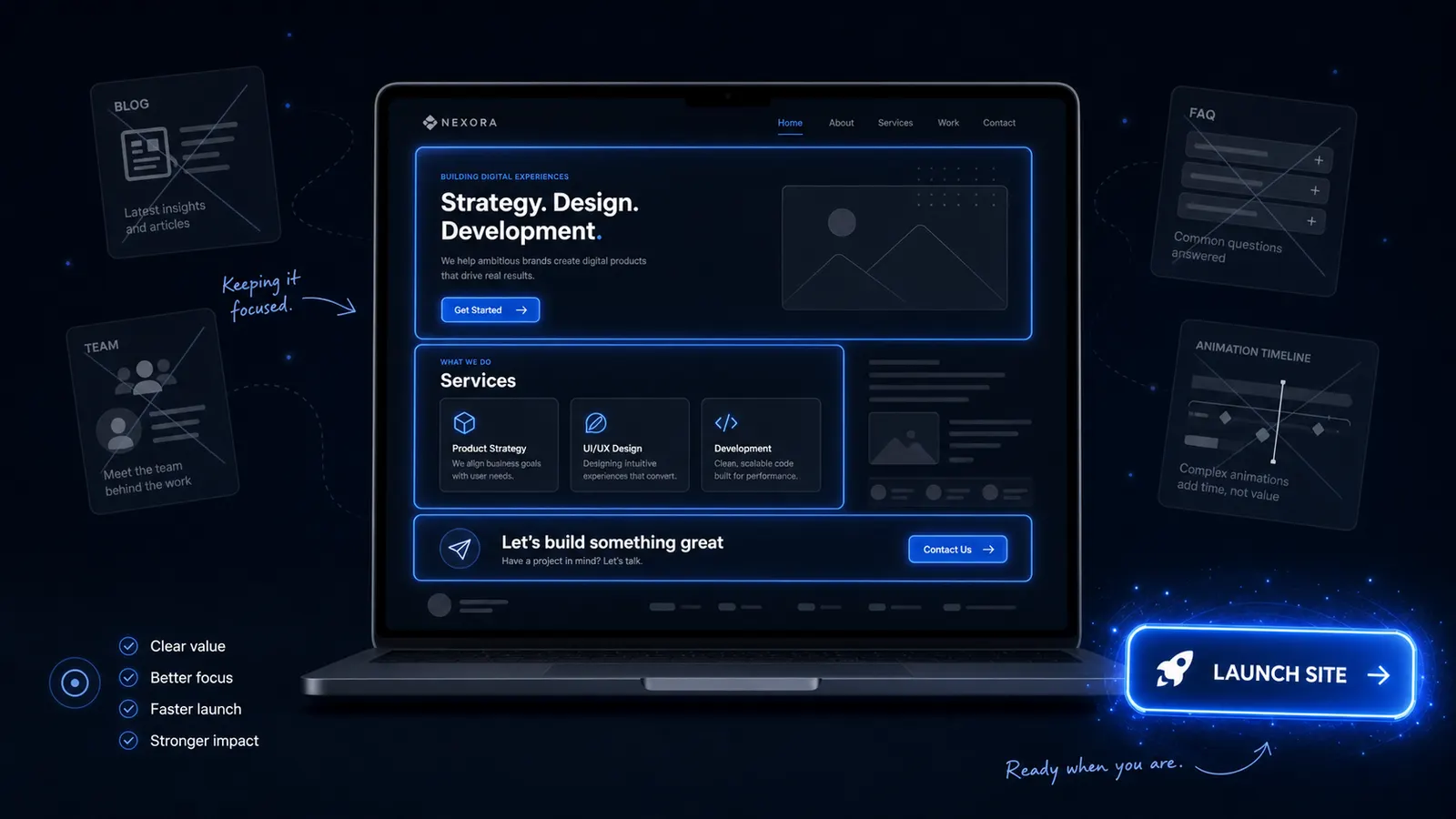 What Actually Needs to Be on Your Website at Launch (And What Can Wait)
