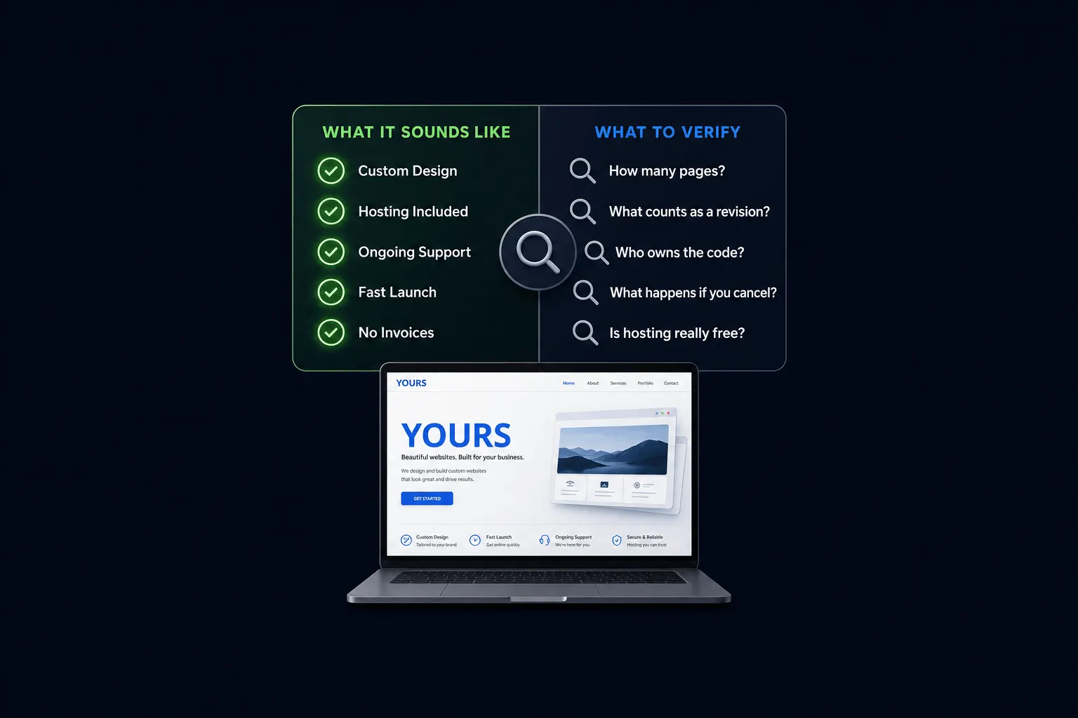 Done-for-You Website: What It Means and What to Check